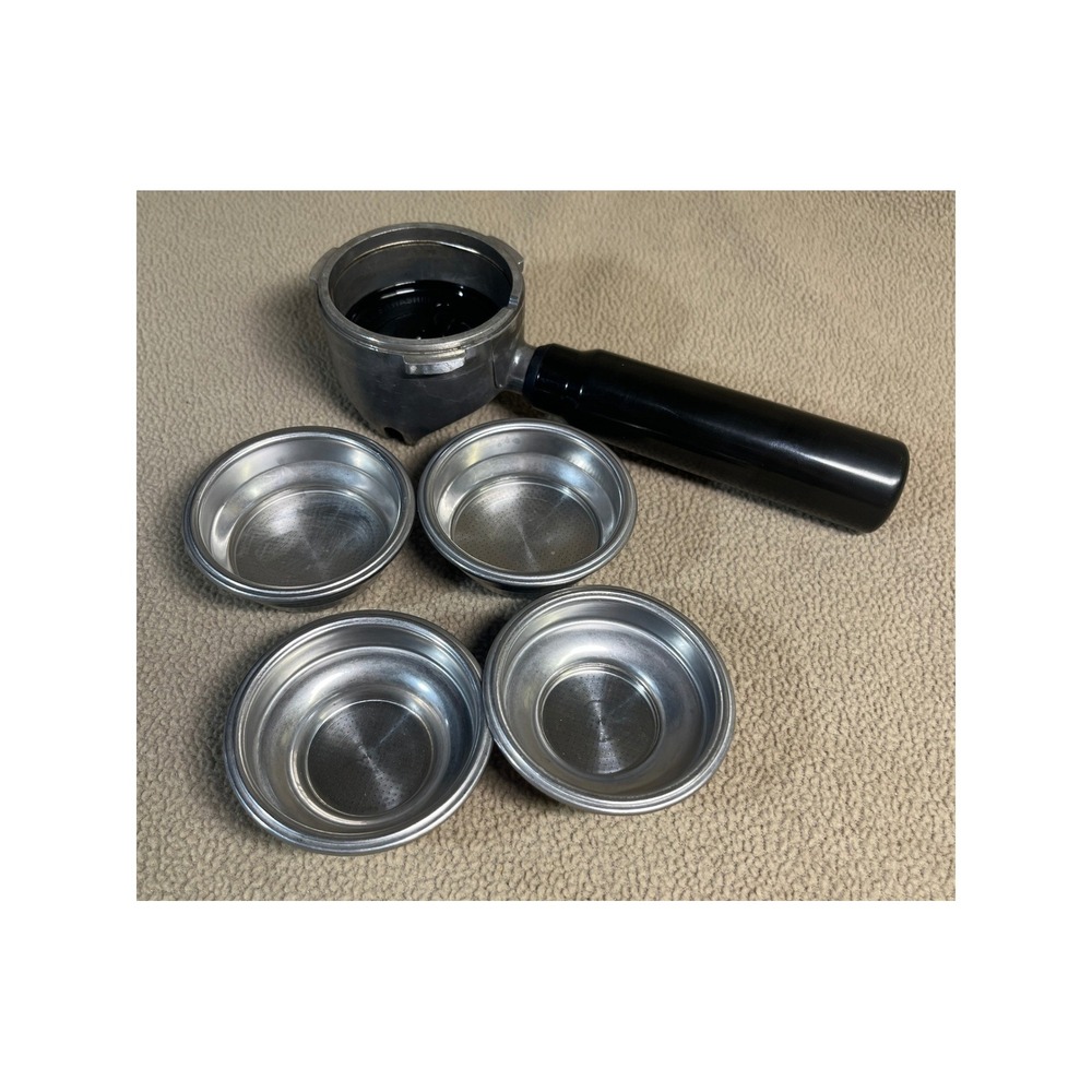 Calphalon Temp IQ Handle Portafilter And Basket with 4 SS Filter Baskets